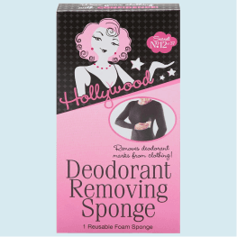 deodorant removing sponge