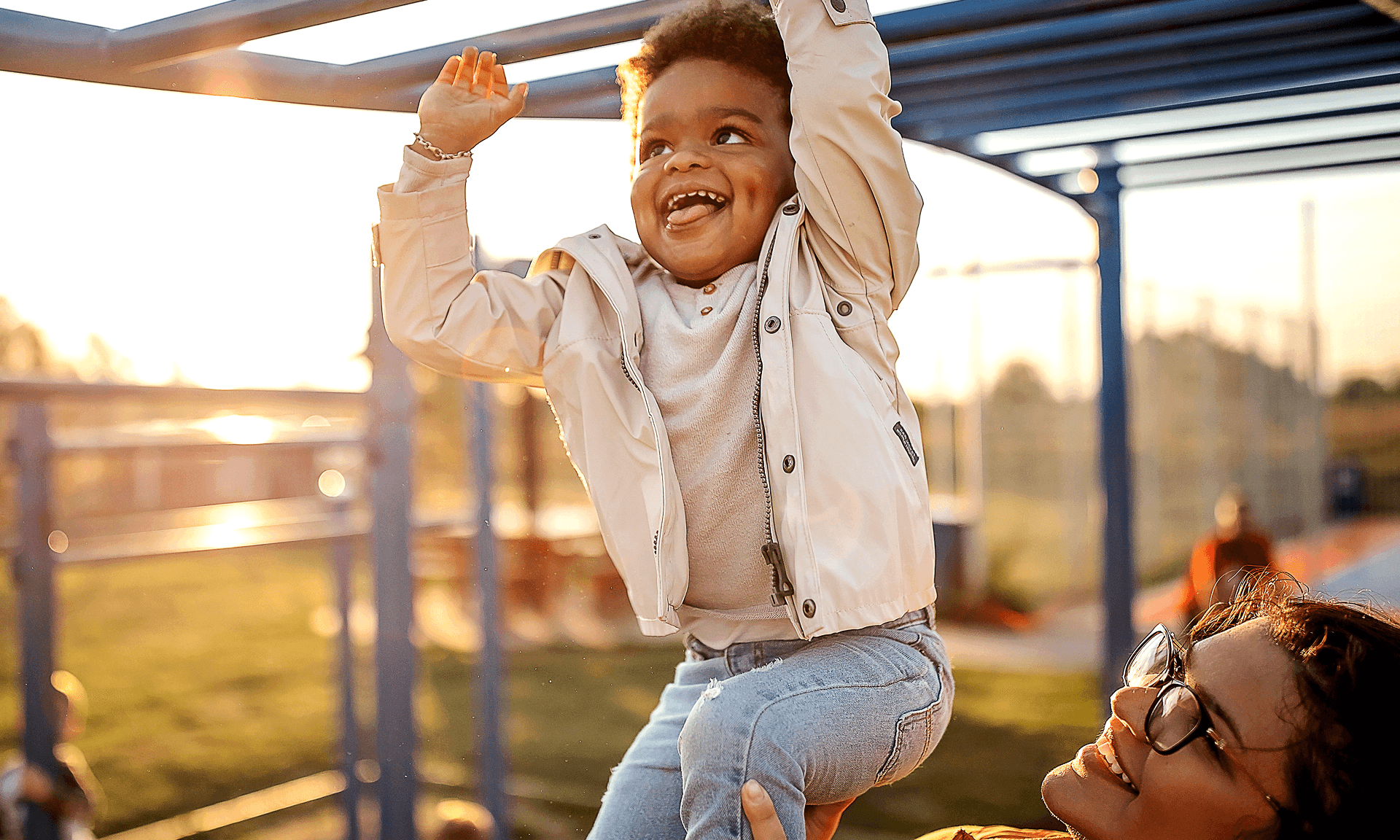 Boy on playground