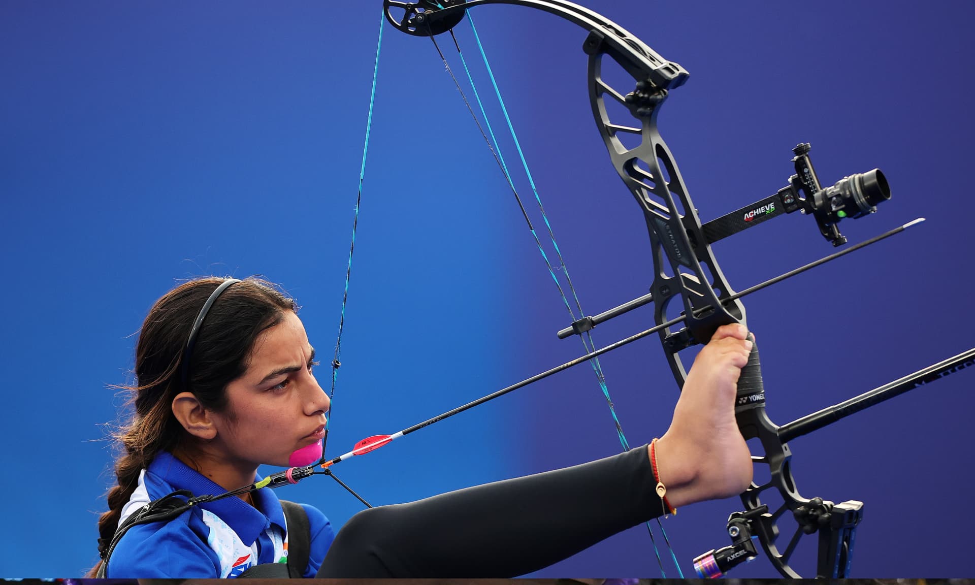 Sheetal Devi at the Paris 2024 Summer Paralympic Games