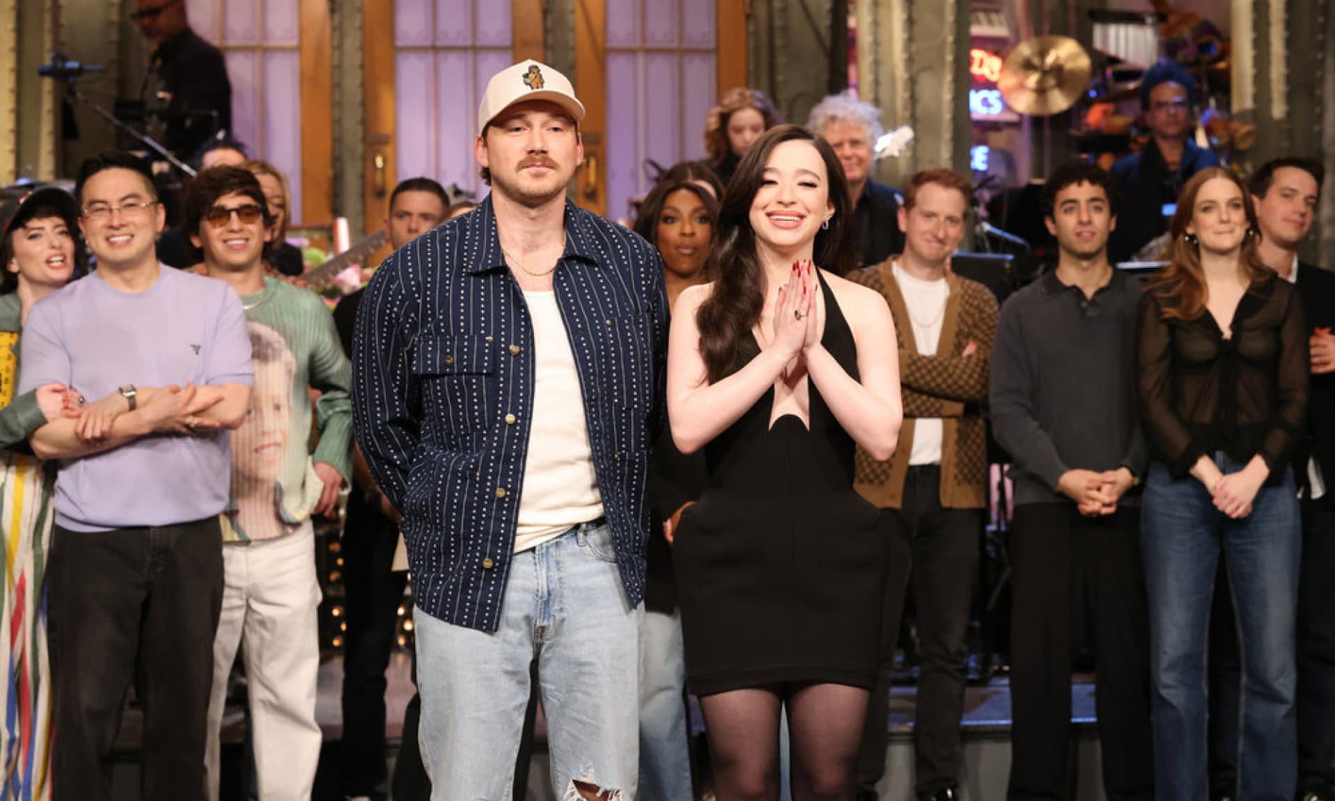 Morgan Wallen on "SNL"