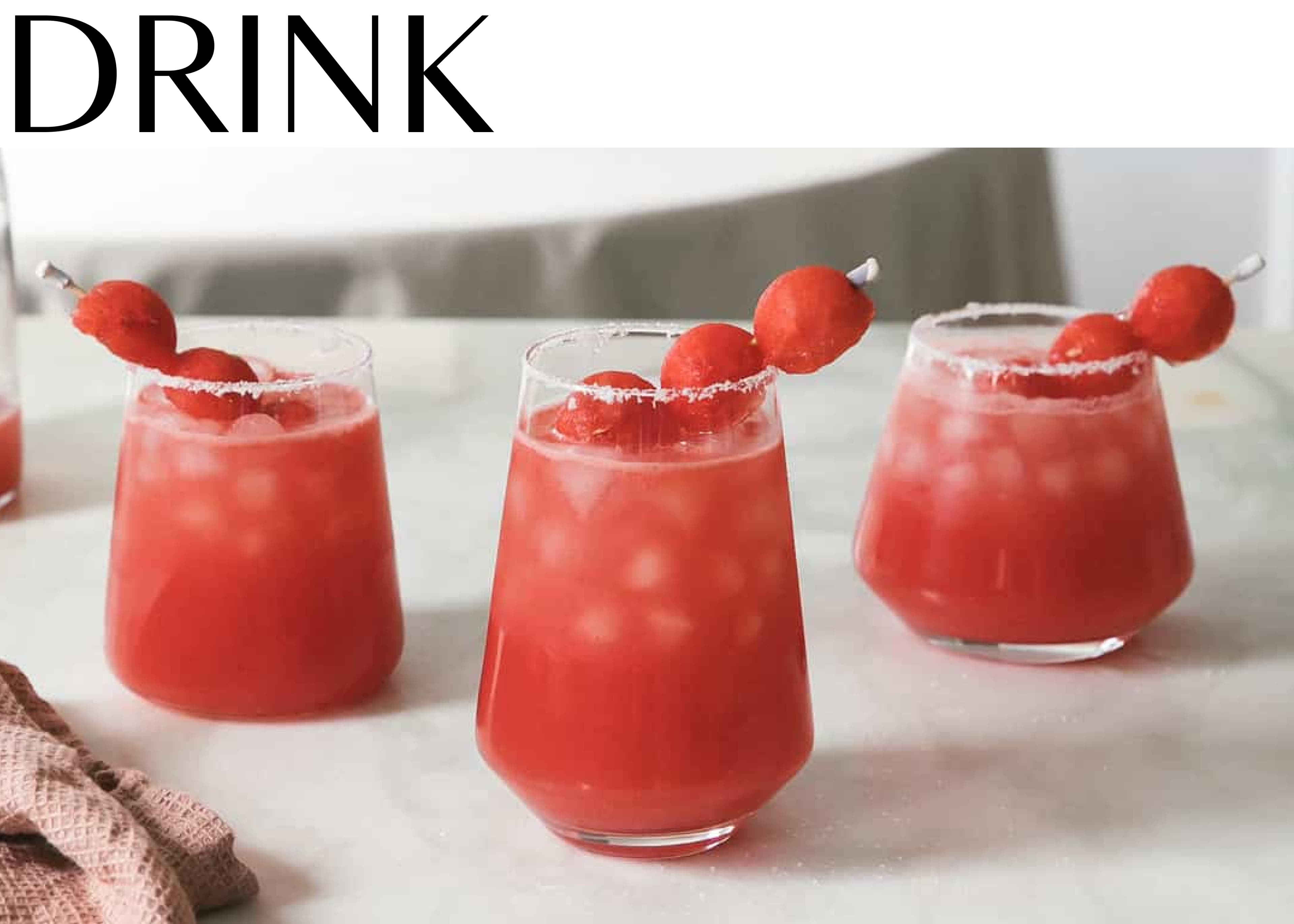 Drink: A Cozy Kitchen’s Watermelon Margaritas