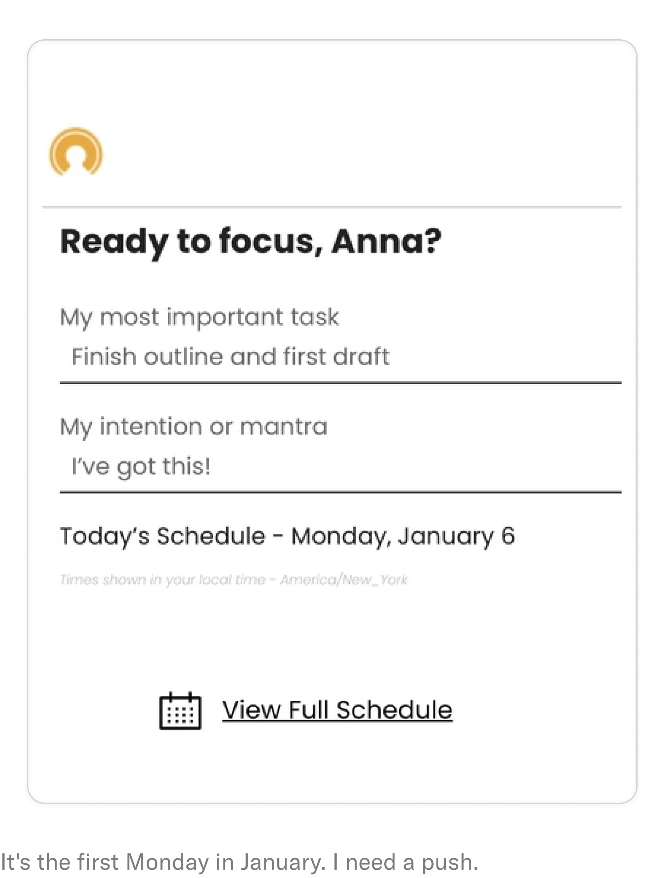 screenshot of a Caveday session