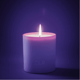 CLR Purple Candle