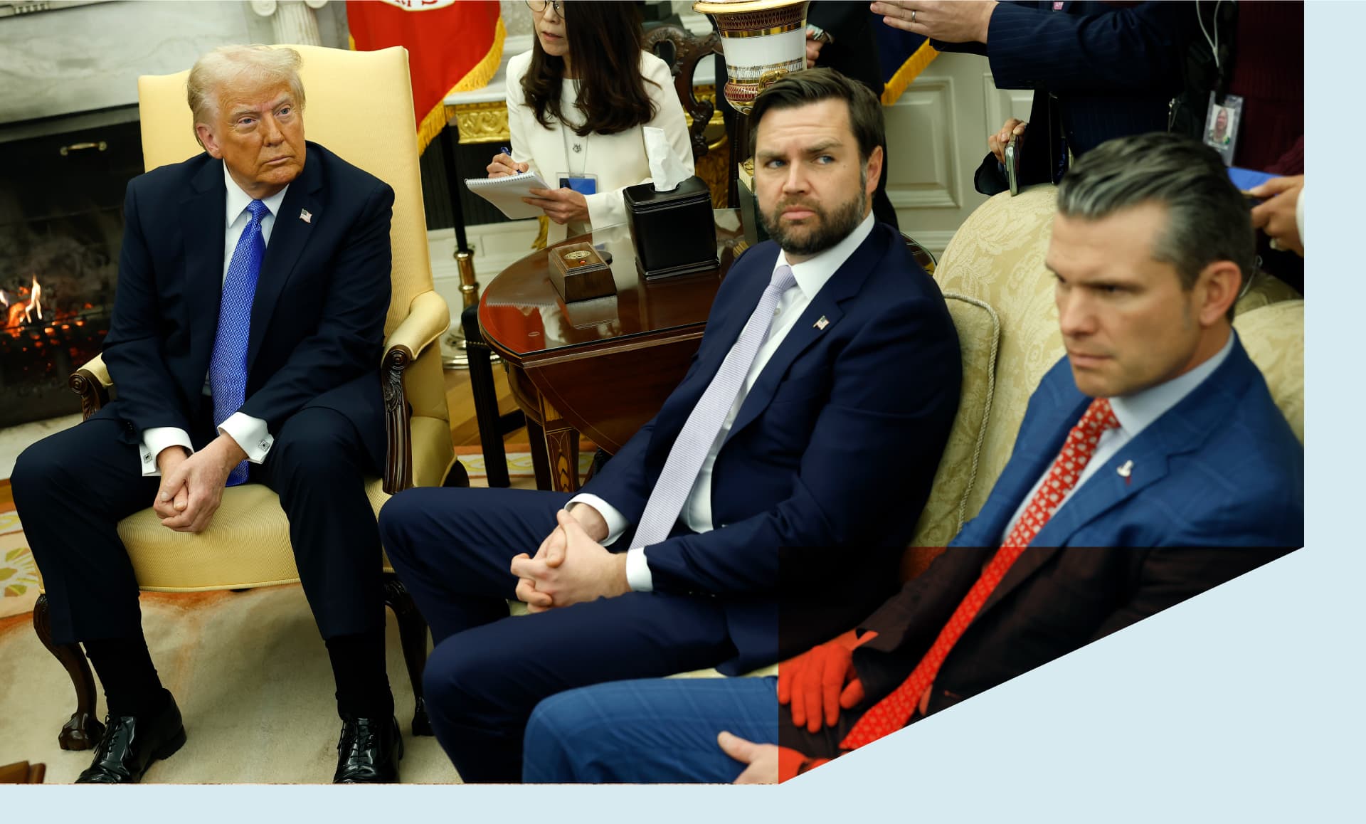 Trump, Vance, Hegseth