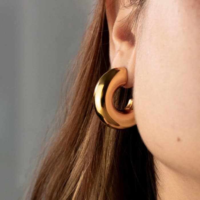 Simone The Label Baby Tube Hoops