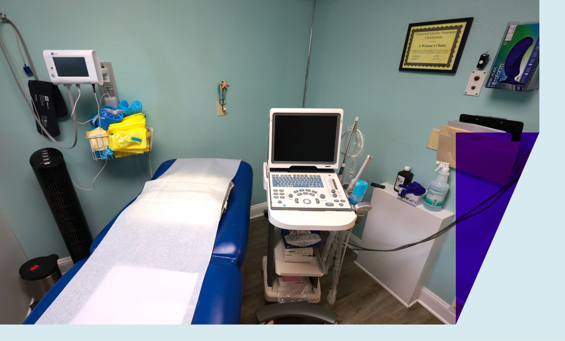 A women's clinic in Jacksonville, Florida.