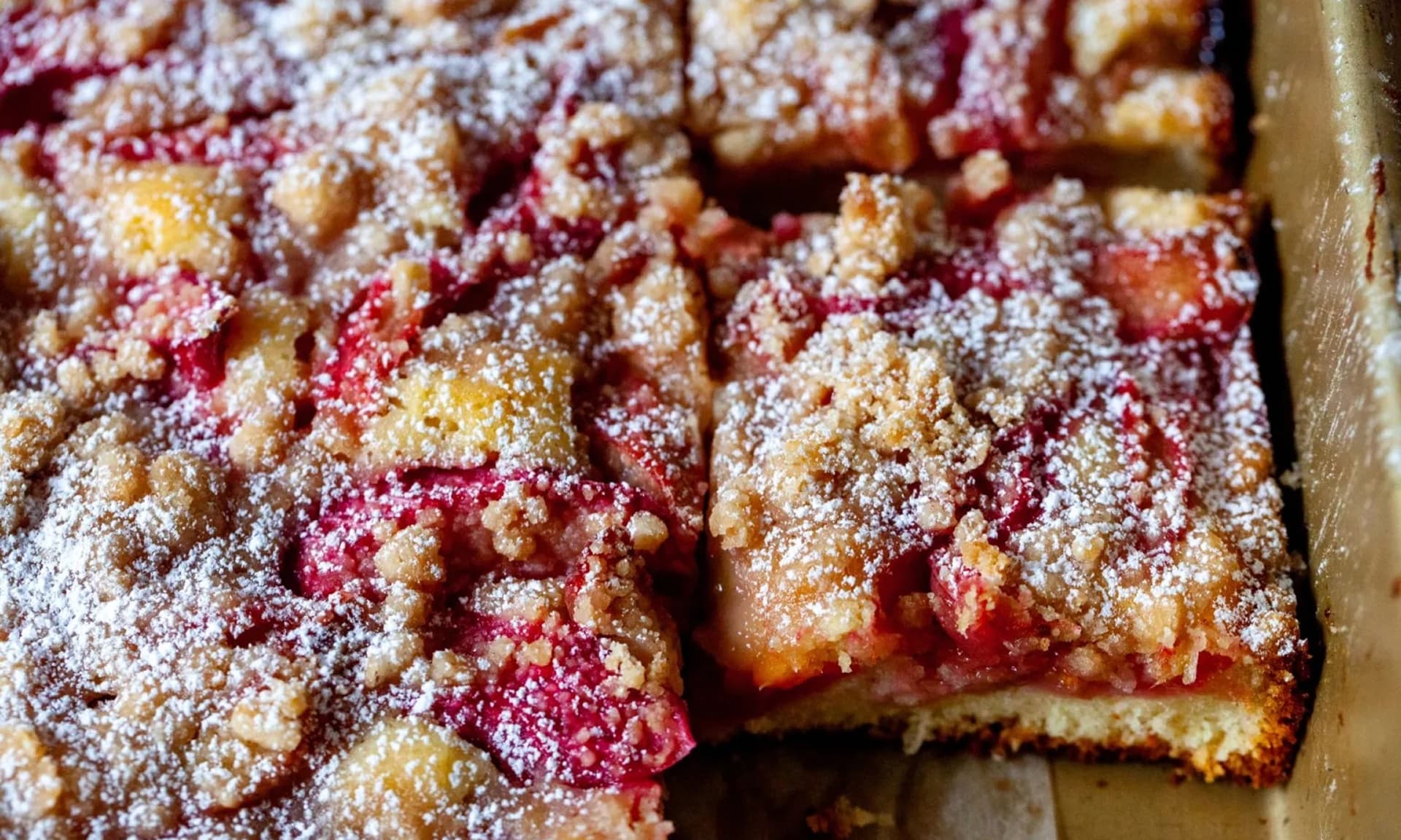 Smitten Kitchen's Rhubarb Snacking Cake