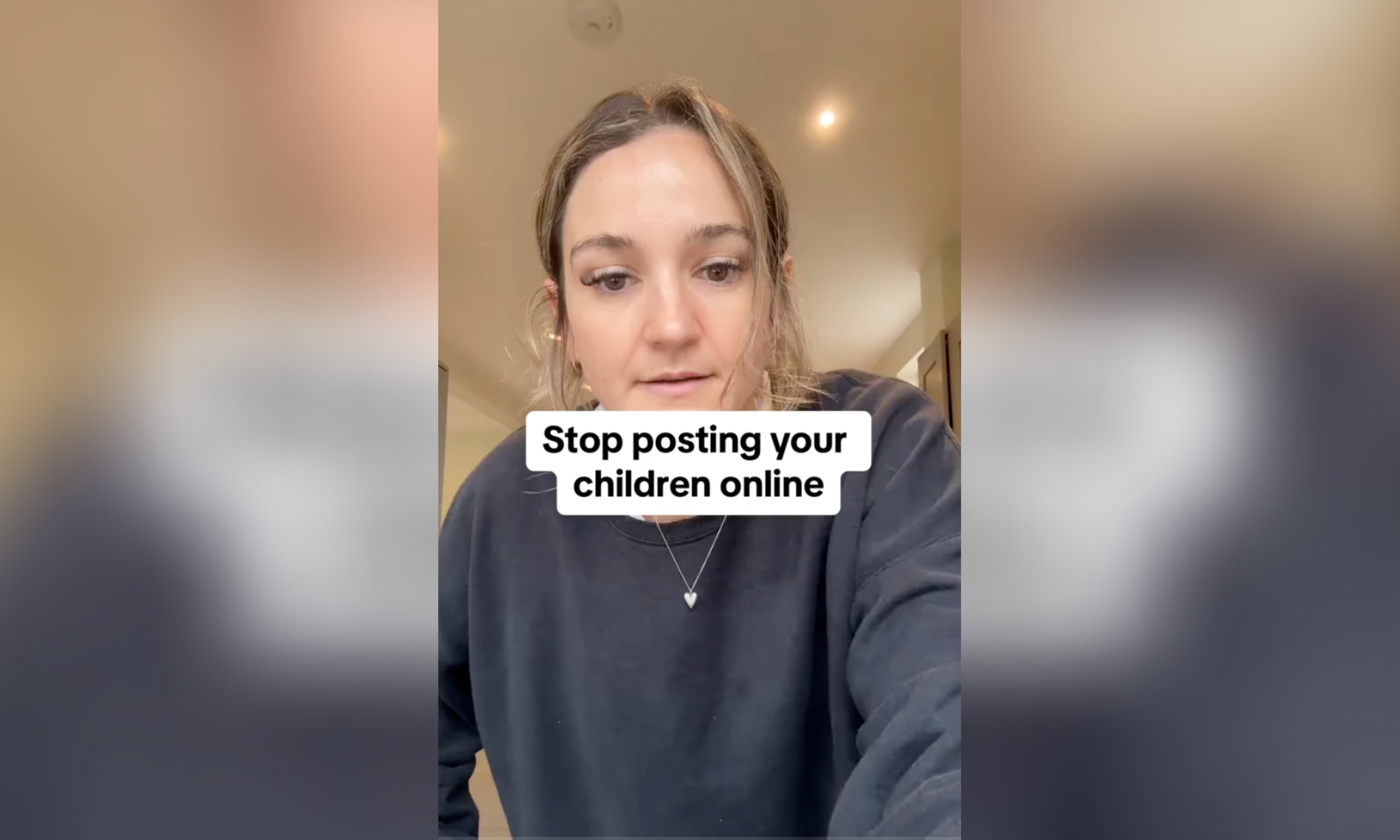 Stop posting your children online