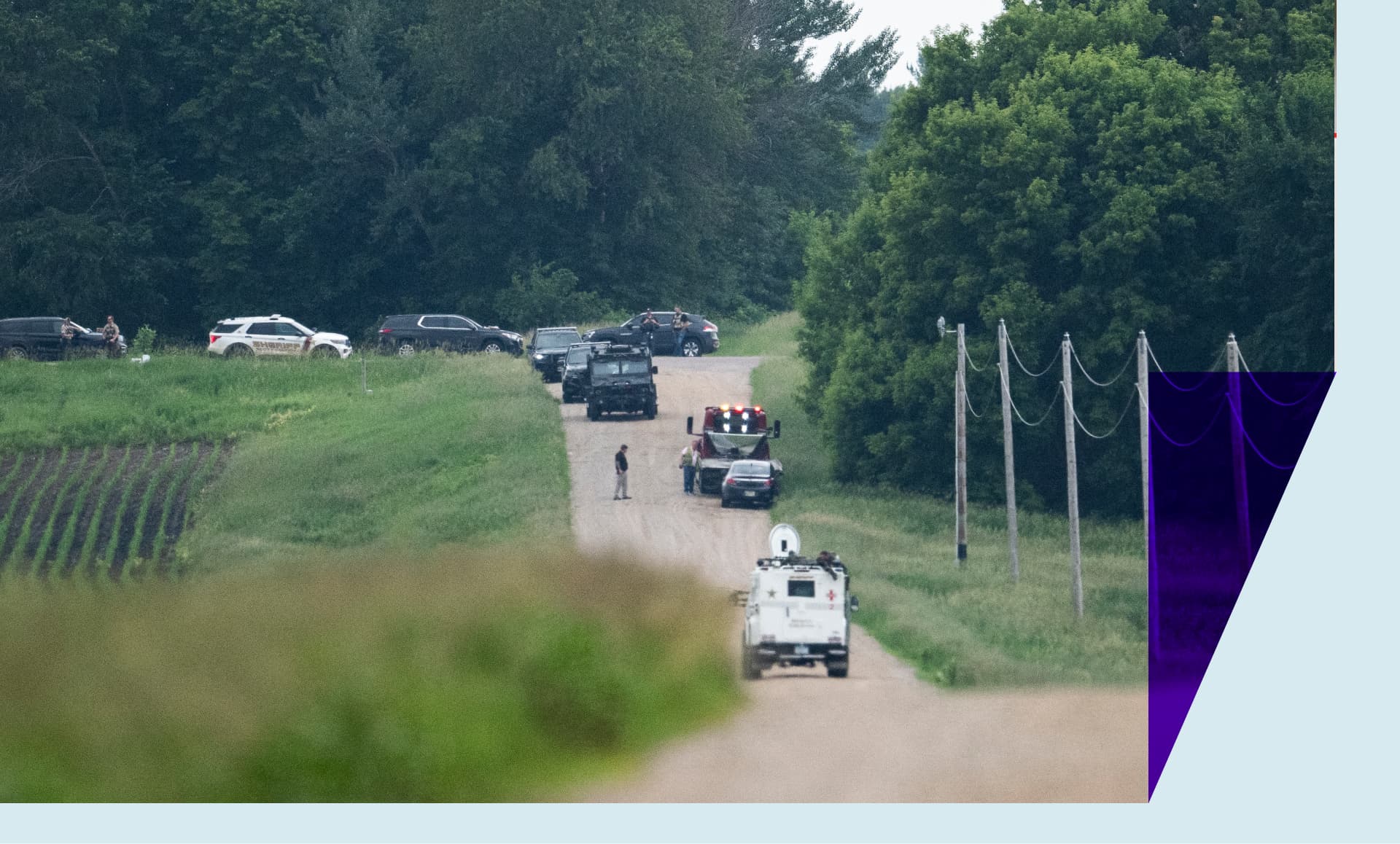 Law enforcement agencies search for Vance Boelter,